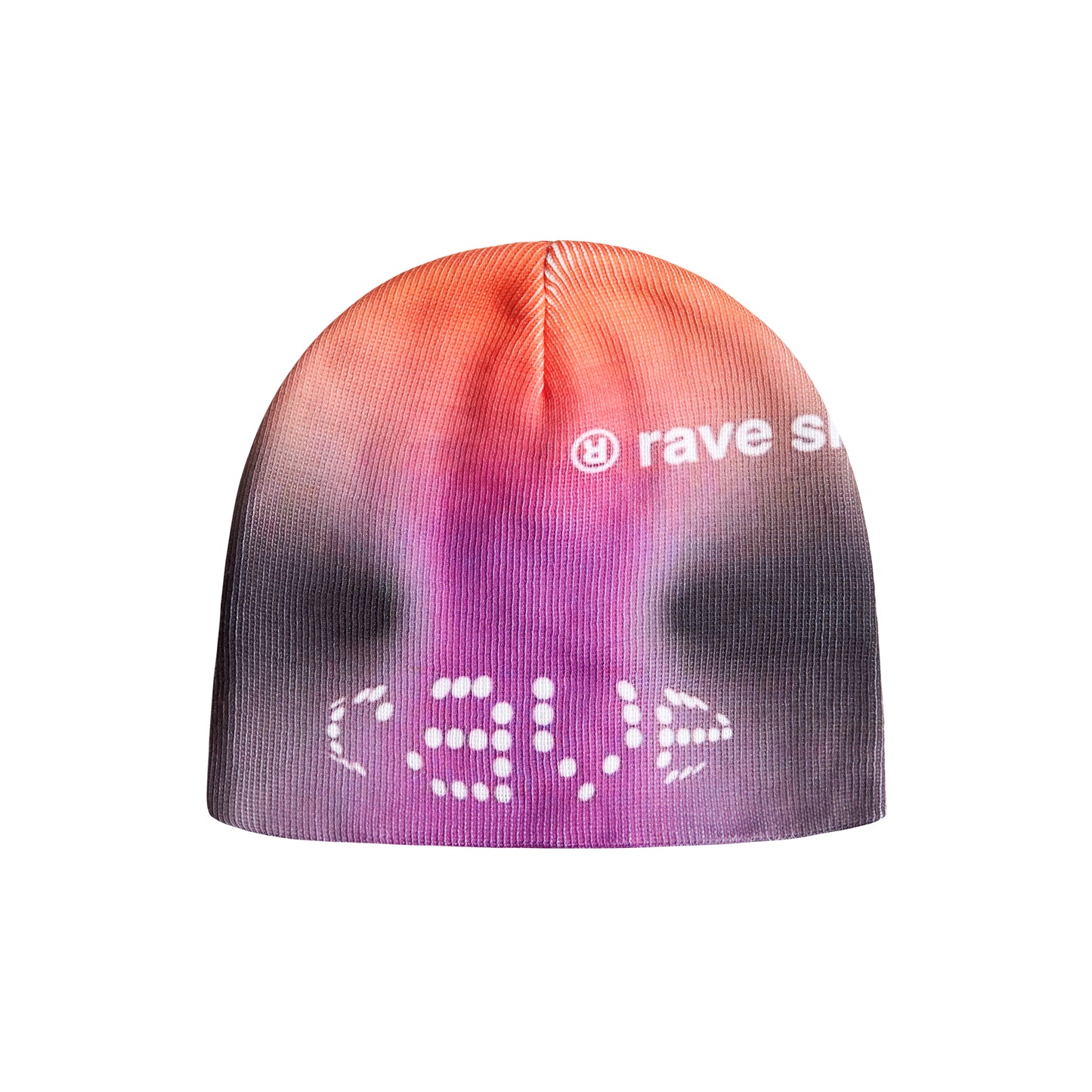 Ribless Digital Print Beanie