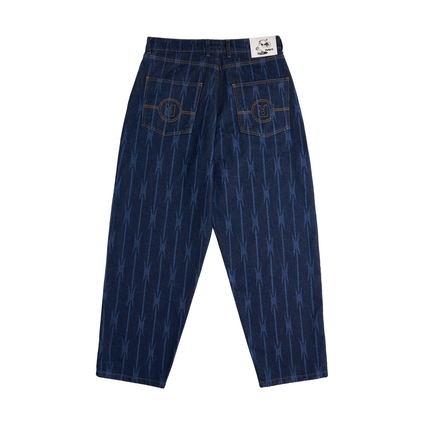 Denim Baggy Pant All Over