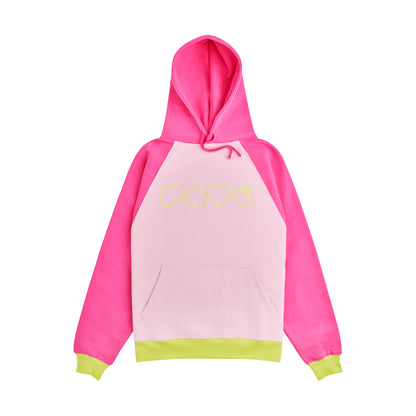 Contrast Raglan Hoodie