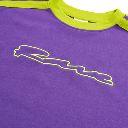 Shoulder Striped T-shirt