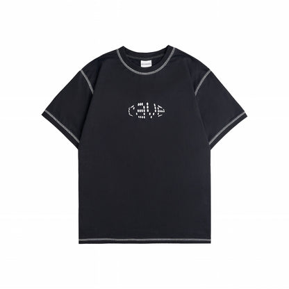 Contrast Stitching T-shirt