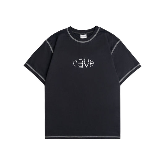 Contrast Stitching T-shirt
