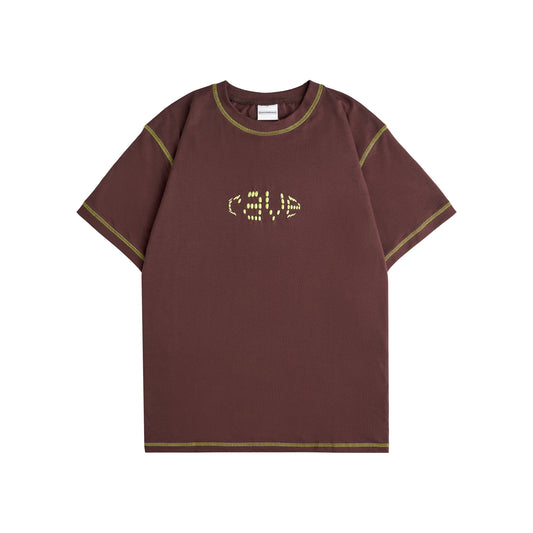 Contrast Stitching T-shirt