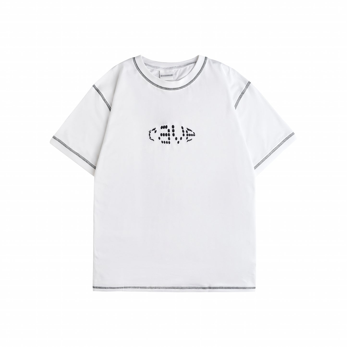 Contrast Stitching T-shirt