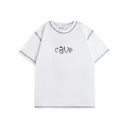 Contrast Stitching T-shirt